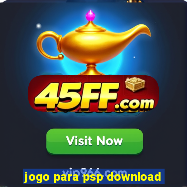jogo para psp download
